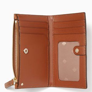 Kate Spade Jackson small slim bifold wallet